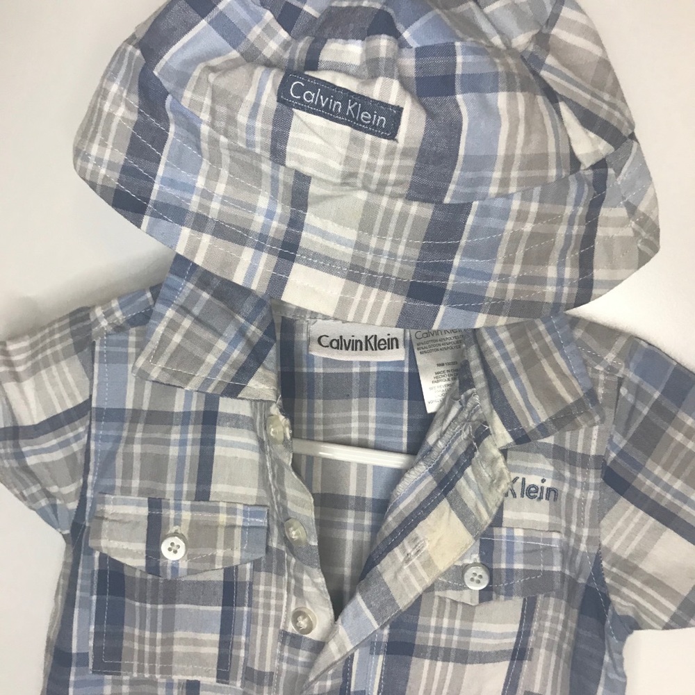 Calvin Klein baby onesie set